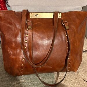 Patricia Nash Leather Shoulder Bag